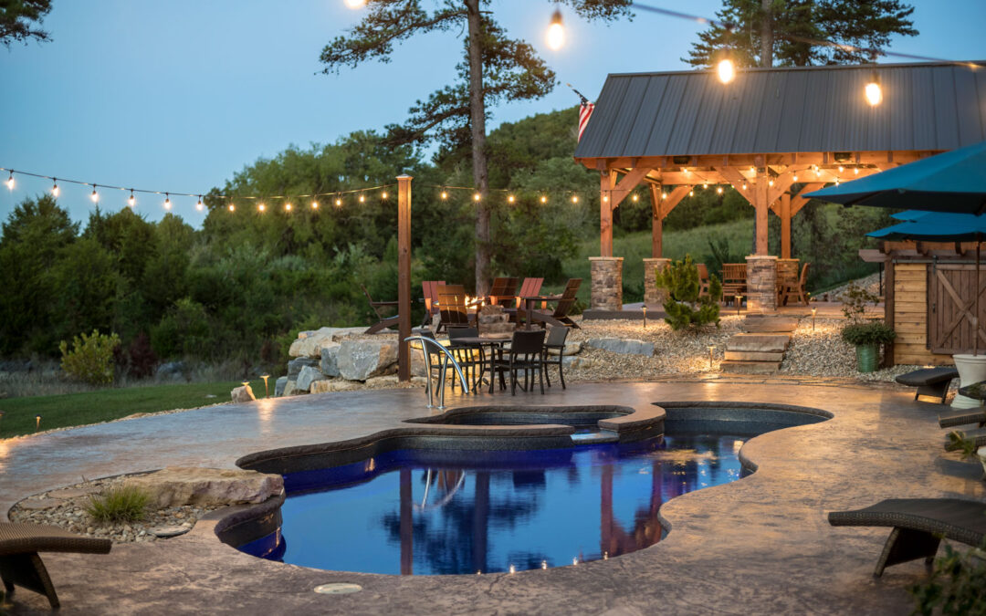 Copano Pools and Spas fiberglass pool installation